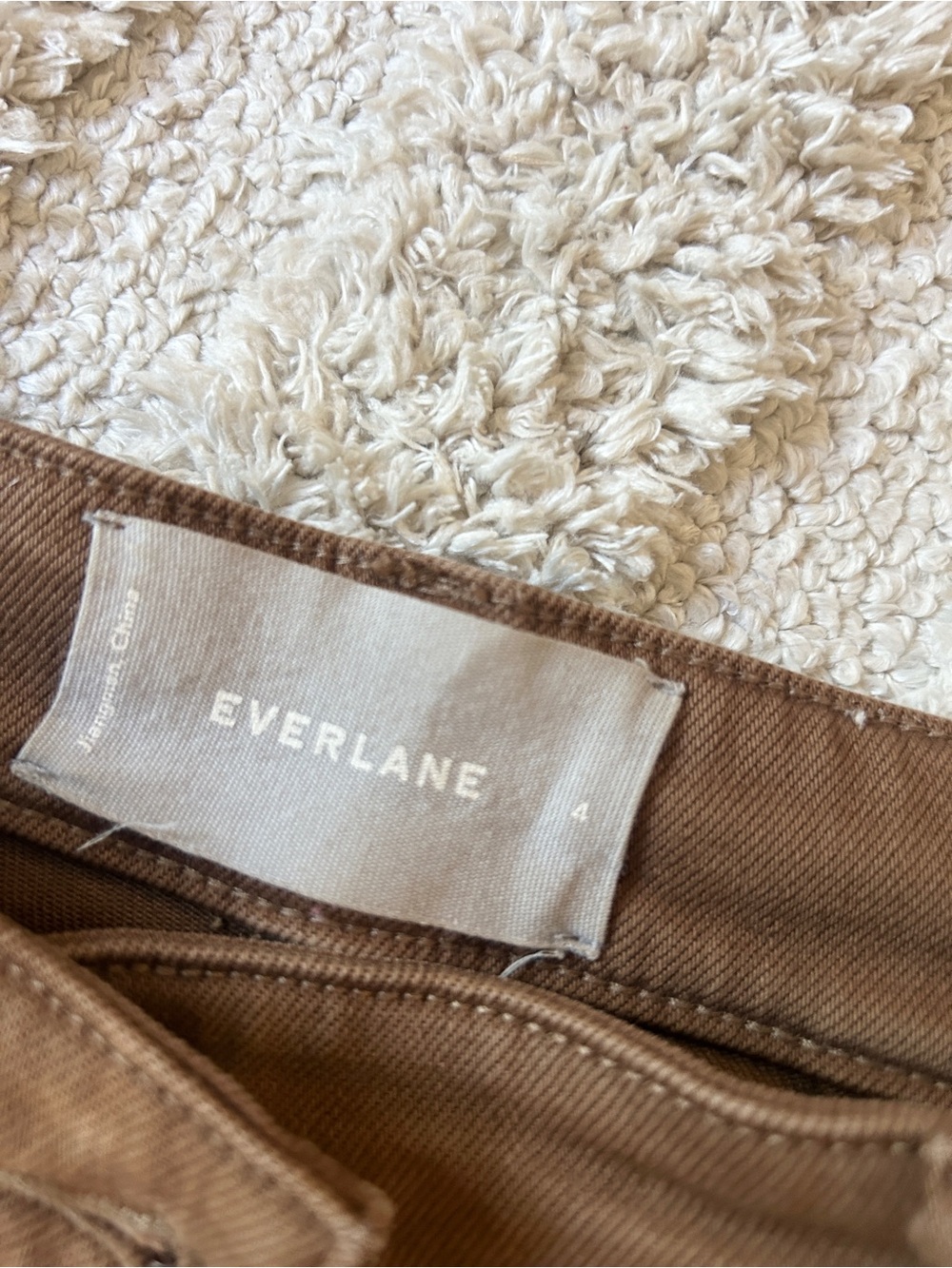 Everlane Utility Wide Leg Pant Size 4 - Picture 4 of 6